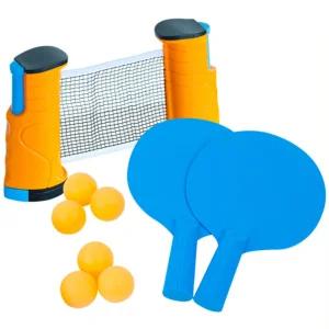 길어지는 휴대용 탁구네트 탁구채세트 쉬운 재밌는 유치원