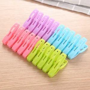 다용도 미끄럼방지 컬러 빨래집게 빨래집게세트 빨래용품 빨래집개 옷걸이집게 플라스틱