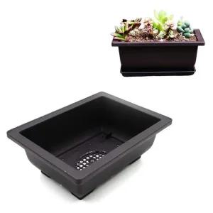 미니 직사각형 화분 플라스틱화분 가드닝 가벼운화분 직사각화분