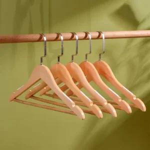 논슬립 원목 옷걸이 우드 옷가게 어깨뿔방지 옷걸이 어깨뿔방지 정장옷걸이 원목옷걸이