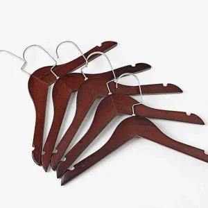 고급원목옷걸이 5p세트 우드 고급원목옷걸이 옷가게옷걸이 나무옷걸이 코트 우드