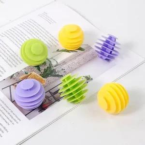 엉킴방지 빨래볼 세탁볼 혼합색상 6pc 실리콘세탁볼 건조기볼 엉킴방지 런드리볼 세탁볼