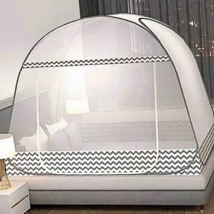돔형 모기장 그레이 원터치 200x150cm 아기모기장 텐트모기장 원터치모기장 침대모기장