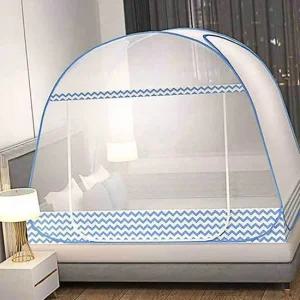 모기장 원터치 200x150cm 침대용모기장 실내모기장 텐트 침대용모기장 텐트형모기장 여름