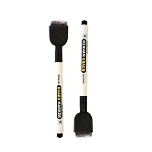 [알티피아]마카펜 블랙 검정 화이트보드 마카 2개 (WFEC854)