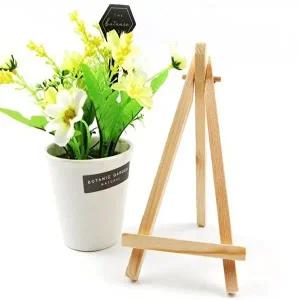 [알티피아]미니 미니이젤 이젤 원목 인테리어 받침1P 명함 사진 (WF311FC)