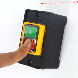 모터 푸시 단추 방수 온 오프 머신 드릴 스위치 10A 380V MC