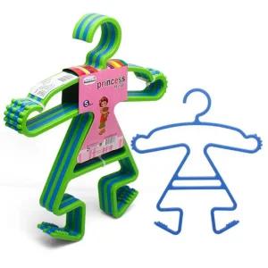 아동 어린이 옷걸이 5P 아기 유아 키즈 바지 원피스 어린이옷걸이 아이옷걸이