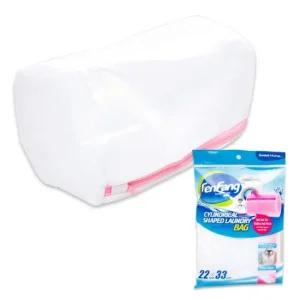 원형 세탁망 이중 무형광 빨래망 2중 필터 속옷 아기 다용도 무형광 세탁기거름망