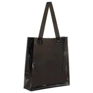 [라일리] Rly PVC 블랙 토드백 비치가방 여름가방 바캉스백  43285922)