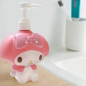 욕실 디스펜서 산리오 마이멜로디 핸드워시 550ml 욕실디스펜서 샴푸디시펜서