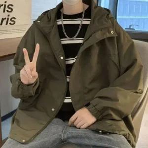 [하프클럽/]재킷 빅핏 트렌드 자켓 밀리터리자켓 보아 뉴공용 유니크