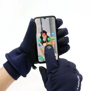 [셀러에이드]논슬립 스마트폰터치 방한장갑(블루) 보드 스키장갑