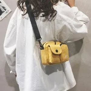 [룽스]남자 여자 미니 크로스 스트릿 쇼퍼백 가방