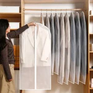 반투명 의류 옷걸이 케이스 옷보관부직포 의류오염방지 옷보관 옷정리 옷걸이캐이스