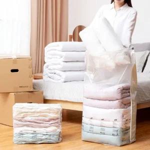 밸브형 압축팩 일반형 이불 의류 보관 중형 매트리스 압축팩 만능 기본스탠드형 옷걸이형