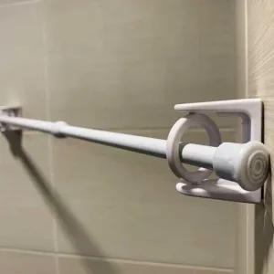 무타공 압축봉 2P 코너형 봉받침 미니압축봉 미니압축봉 압축봉받침 미니봉