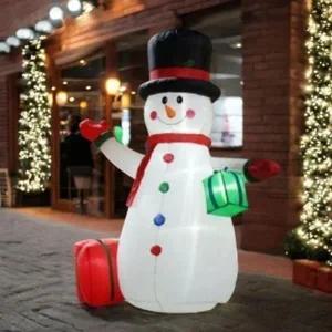 ( )야외 크리스마스 에어벌룬 대형 풍선 눈사람 장식 230 눈사람 장식 크리스마스 에어벌룬 야외 LED풍선