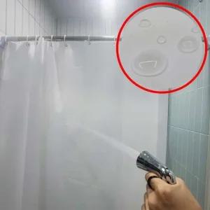 150x180 방수 무지 샤워커튼 화이트 비닐 비닐커튼 가림막커튼 샤워파티션 샤워실커튼