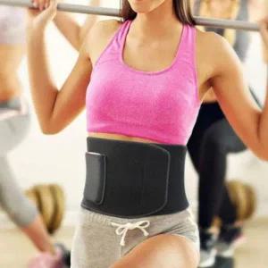 [하프클럽/셀러허브_여성트랜드패션]운동 복대 허리 패드 밴드 땀 뱃살 포