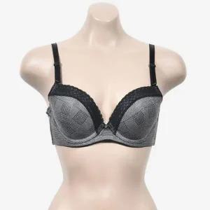 [하프클럽/셀러허브_여성트랜드패션]레이스 학생브라 패턴 와이어 광택 여