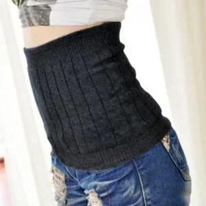 [하프클럽/셀러허브_여성트랜드패션]겨울 복대 복부 밴딩 니트 방한 허리