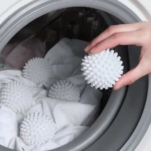 빨래 엉킴방지 세탁볼 4P 꼬임방지 정전기제거 엉킴방지세탁볼 물절약 세탁볼