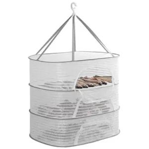 건조망 3단 중형 다기능 밀폐식 건조망 생선건조망 생선건조대 생선말리는망