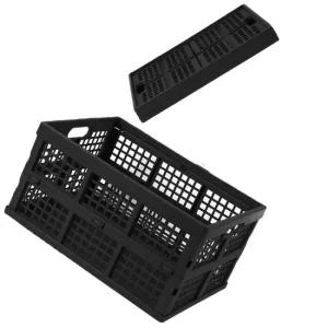 트레이 접이식 폴딩 블랙S 간편바스켓 소품바구니 욕실바구니 피크닉바구니 스텐바스켓