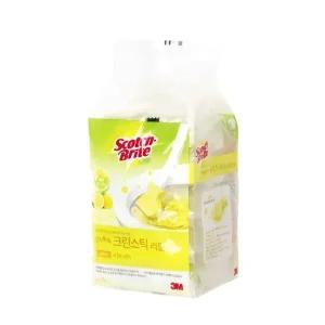 3M 리필 향기톡톡 크린스틱 5개입 레몬향 변기청소 화장실청소