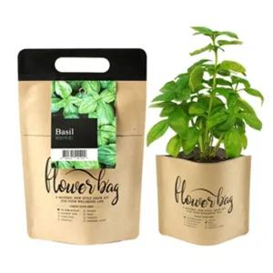 미니 DIY키트 방수화분 바질 재배 세트 식물인테리어 거실화분 인테리어화분