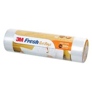 3M 위생백 비닐롤백 대) 500매 대용량 일회용 롤팩 후레쉬 3M후레쉬 위생랩 비닐백 리필랩