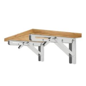 접이식 2p세트25cm 스텐 선반대 벽선반 벽받침대 선반브라켓 선반지지대 선반받침