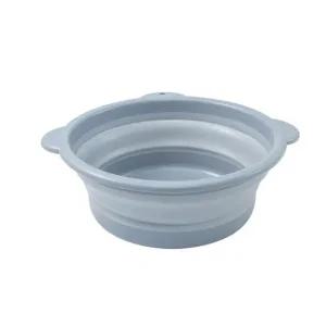 대야 폴딩 중형 세수대야 접이식 다라이 손잡이대야 물바가지 플라스틱대야 목욕탕바가지