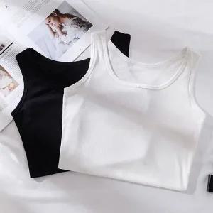 [하프클럽/]2025년 긴여름준비 스테디 시원한 세로패턴 민소매티