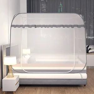 리빙피스 딥슬립 사각 원터치 침대모기장 방충망 거실모기장 여름모기장 원터치모기장