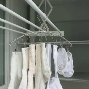 빨래집게 빨래건조대 8구 옷걸이 양말 스테인리스 스텐 미니건조대 건조대 스테인리스