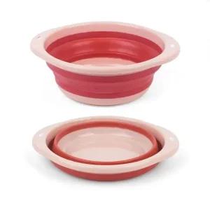 다용도 접이식 바스켓 중형 접이식대야 바가지바스켓 접이식바스켓 욕실대야