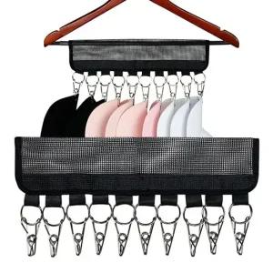 옷걸이 모자 수납 정리 보관 걸이 거치대 스카프 양말 찍찍이모자수납걸이