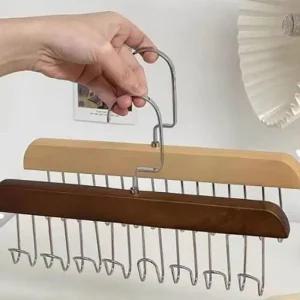 스카프걸이 나무옷걸이 다용도옷걸이 나시옷걸이 벨트 나무옷걸이 다용도옷걸이