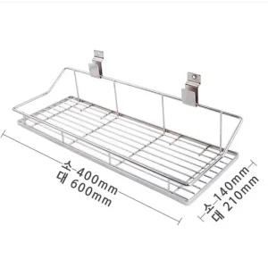 스페이스월 진열 수납 평철 바구니 진열 스페이스월 스틸바구니 진열선반 벽선반 월선반