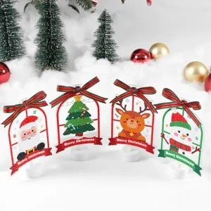 CL 크리스마스 리본 보석십자수 무드등