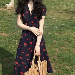 [하프클럽/]여서 스위트 체리 랩원피스커플룩 올데이