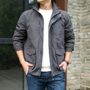 [하프클럽/]JU 베스트 맨즈 밀리터리자켓 포켓후드점퍼 하이킹 피싱 트레킹