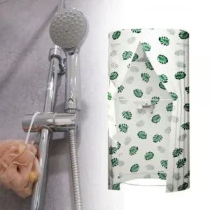 간이 샤워 커튼 이동식 방수 부스 접이식 가림막 커텐 샤워부스 비닐커튼 간이화장실