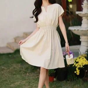 [하프클럽/]포멀룩로맨틱룩 미니드레스 하이엔드 슬리브리스 데일리룩 걸