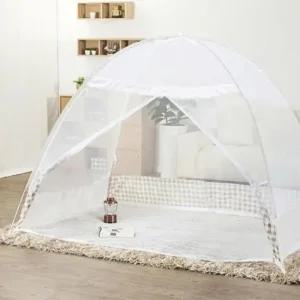 바닥일체형 1인용 원터치 모기장텐트 120cm 여름 간편한모기장 거실모기장 기숙사모기장