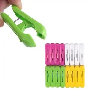 플라스틱 빨래집게2호 16p 색상혼합 플라스틱 빨래도구 세탁도구 빨래고정집개