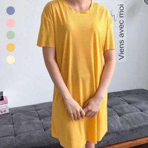 [하프클럽/]데일리 레이디스 소프트수면복 옆트임 스트라이프짜임 숏티 여