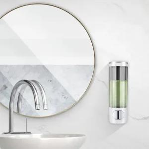 벽걸이 화장실 욕실 디스펜서 손세정기 핸드워시 용기 벽걸이디스펜서 자동손세정기